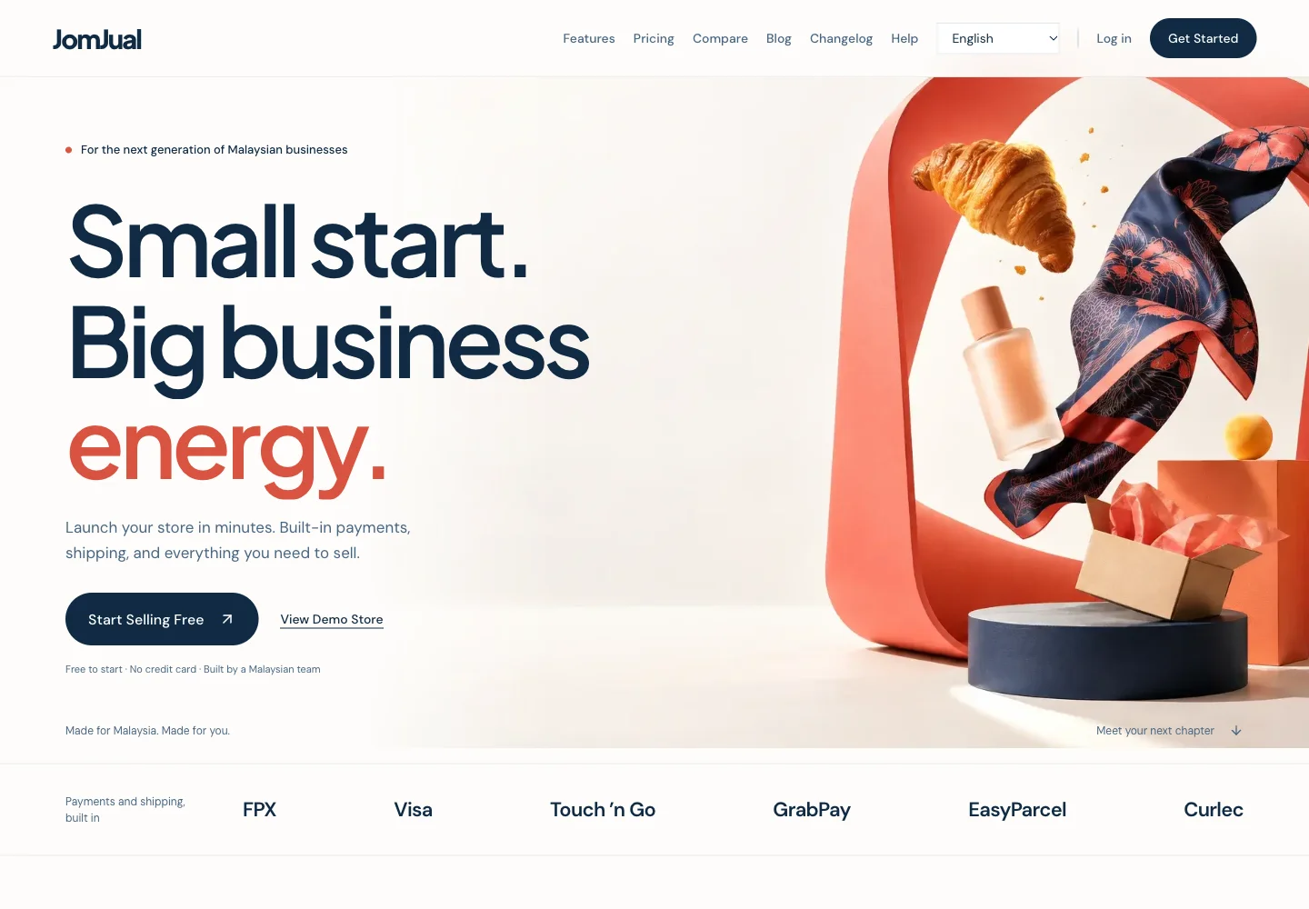 JomJual: actual public website preview
